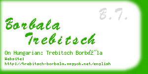 borbala trebitsch business card
